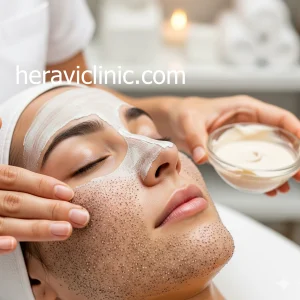 کلینیک هروی خدمات پاکسازی پوست با اسکراب و ماسک‌ های درمانی در تهران پاسداران